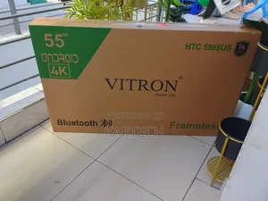 Vitron 55 Inches Smart Tv Frameless Bluetooth Enabled