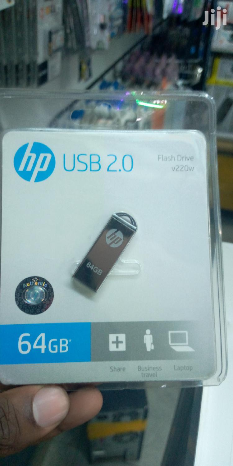 64gb Hp Metallic USB Drive.