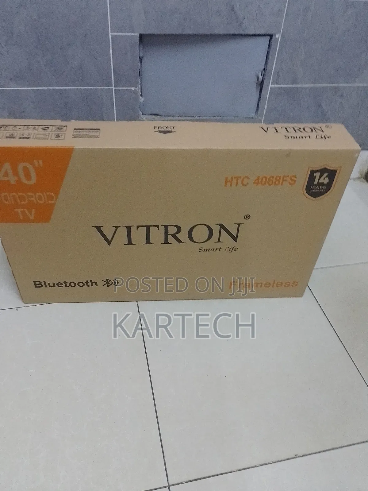 Vitron 40 Inch Smart Tv Bluetooth (4068fs)