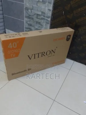 Vitron 40" Frameless Android Tv,Playstore, Bluetooth Enabled