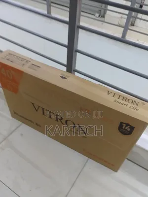 Vitron 40" Frameless Smart Tv FHD With Bluetooth Enabled