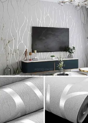Vibrant Grey 3D Wallpaper