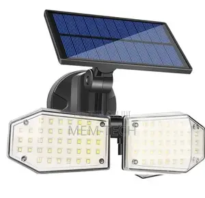 Solar Lamps LED 2heads Motion Sensor