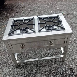 The Paramount Stainless Two Burner Gas Cooker