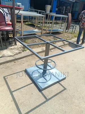 Powder Coated Restaurant Table Frame, Square 