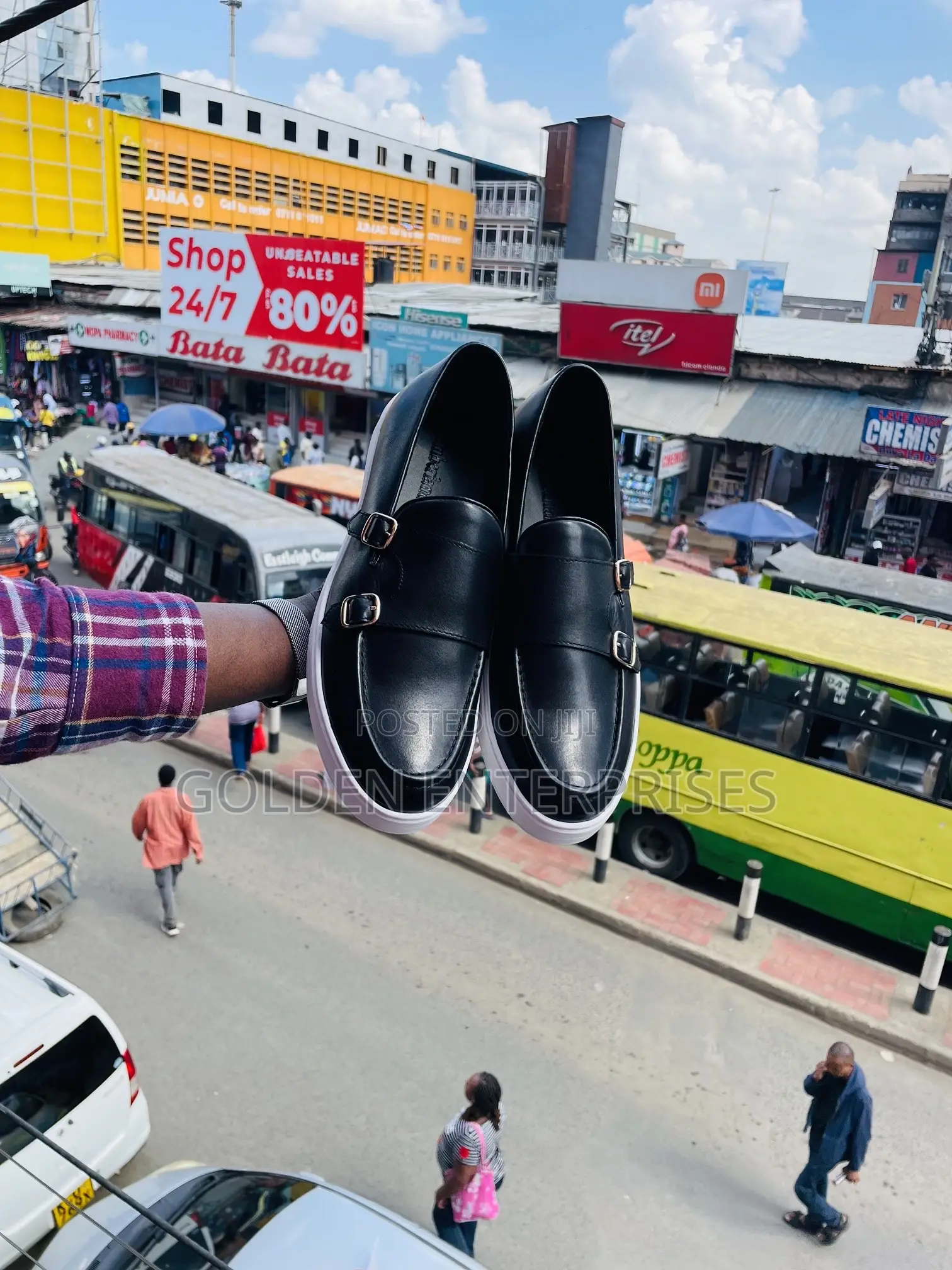 Double Monk Shoes 40-45