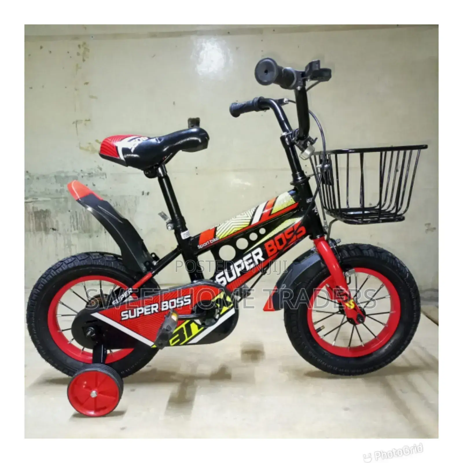 Unisex Kids Bike Size 12