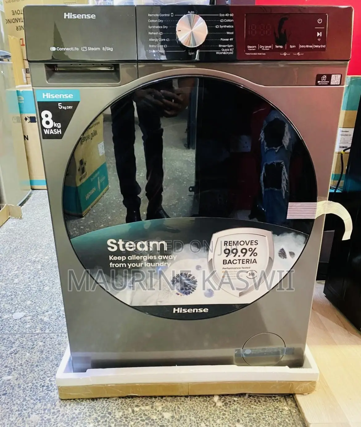 Hisense 8kg Dryer Washing Machine Front Load