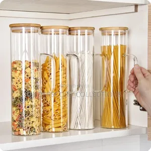 *High Borosilicate Glass Sealed Jar Food Storage*