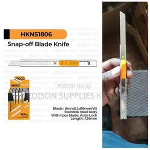 Utility Knife Thin Slim INGCO Snap-off Blade