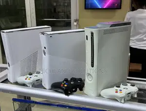 White Chipped Xbox 360 Console