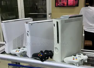 White Chipped Xbox 360 Console