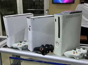 White Chipped Xbox 360 Console