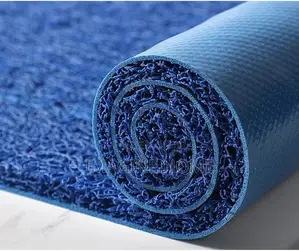 Blue Unique Spaghetti Carpet Matt Door Decor