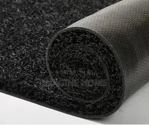 Unique Black Door Decoration Spaghetti Carpet Matt