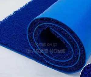 Beautiful Blue Unique Spaghetti Carpet Office Door Decoratio