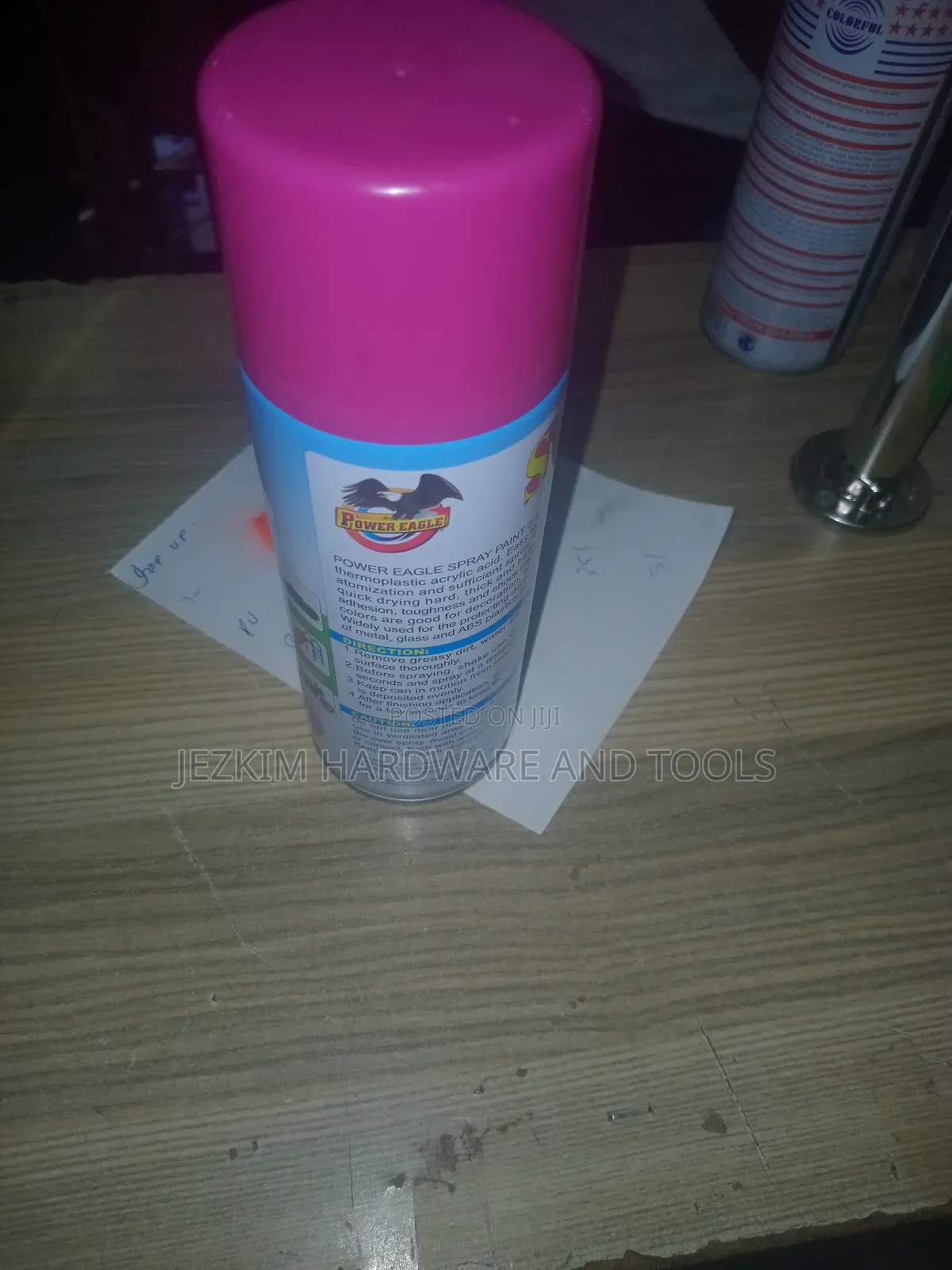 Pink Spray Paint