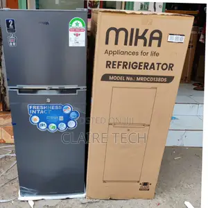 Mika Fridge Double Door 138litres Refrigerator 
Hot Deal