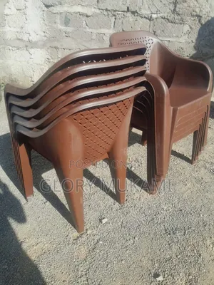Brown Plastic Hanging Chairs