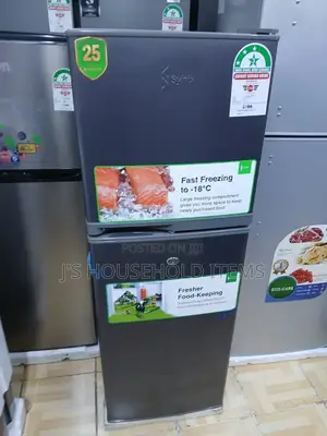 Syinix 137litres Double Door Fridge