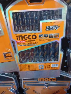 19pcs HSS Drill Bits
