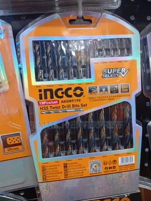 19pcs HSS Drill Bits