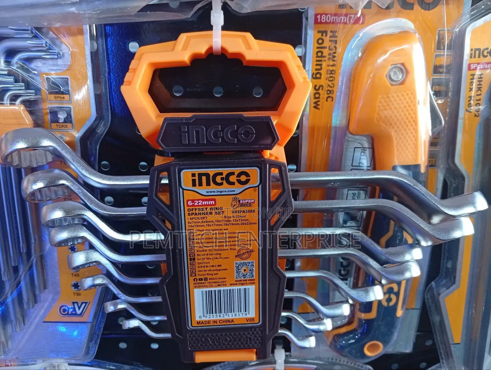 INGCO Ring Spanner 6-22mm