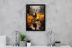 African Wild Picture Frame Size A2