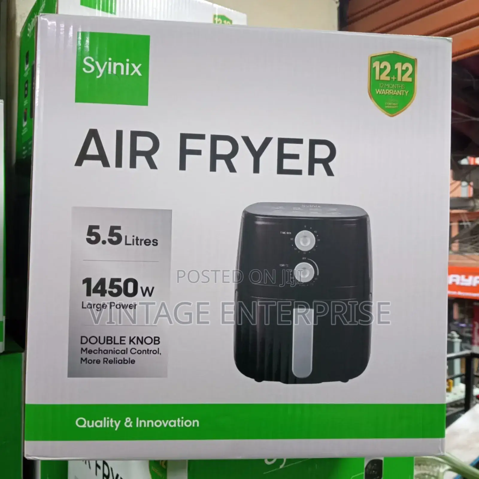 Synix Air Fryer 5.5 Litres