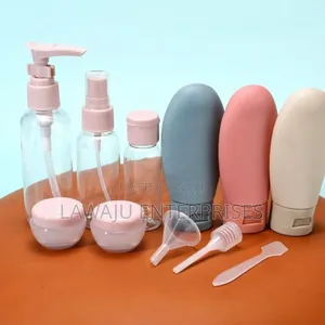10pc Travel Cosmetic Bottles