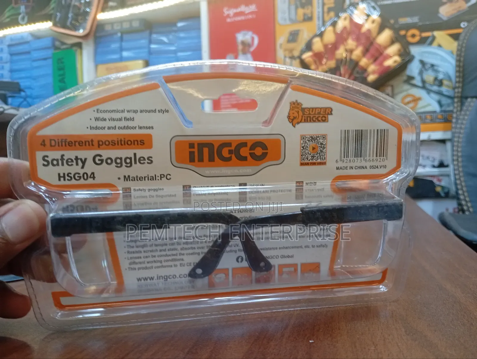 Hsg04 Safety Goggles