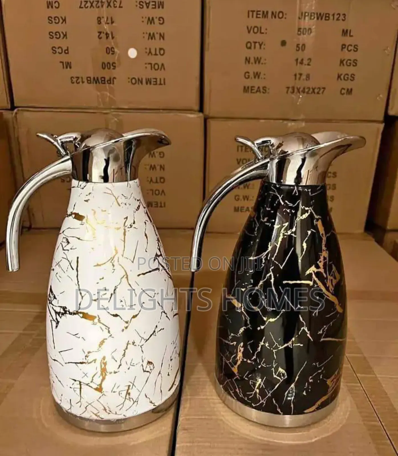 JP 2ltr Marble Flask - Jim