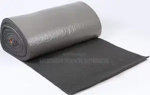 Sustainable Grey PVC Spaghetti Carpet