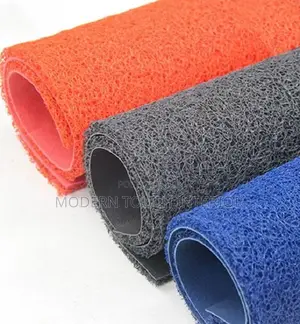 Vibrant PVC Spaghetti Carpets