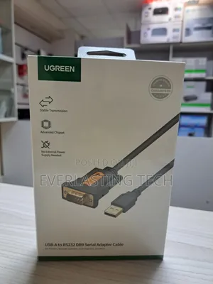 UGREEN USB-A 2.0 to DB9 RS-232 Male Adapter Cable 1.5m