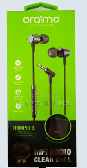 Oraimo OEP-E40 Trumpet3 in Ear Earphone