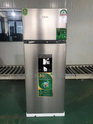 Syinix 210l Double Fridge With Water Dispenser