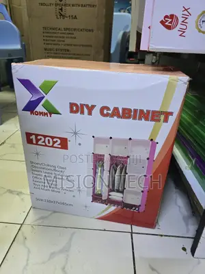 3 Column Plastic Wardrobe Large Capacity