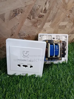 Single Shaver Socket 110v 220v