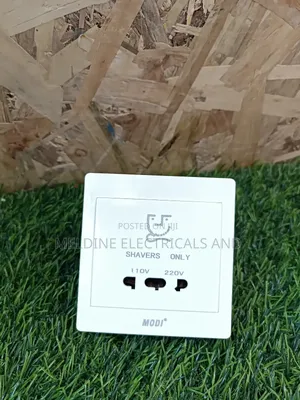 Single Shaver Socket 110v 220v