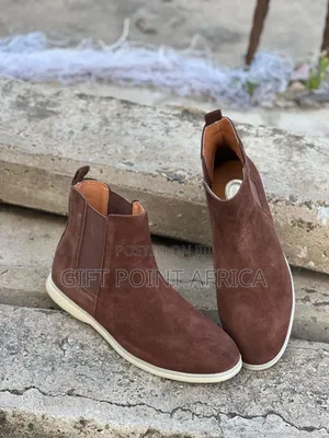 Kenneth Cole Leather Suede Chelsea Boots for Men