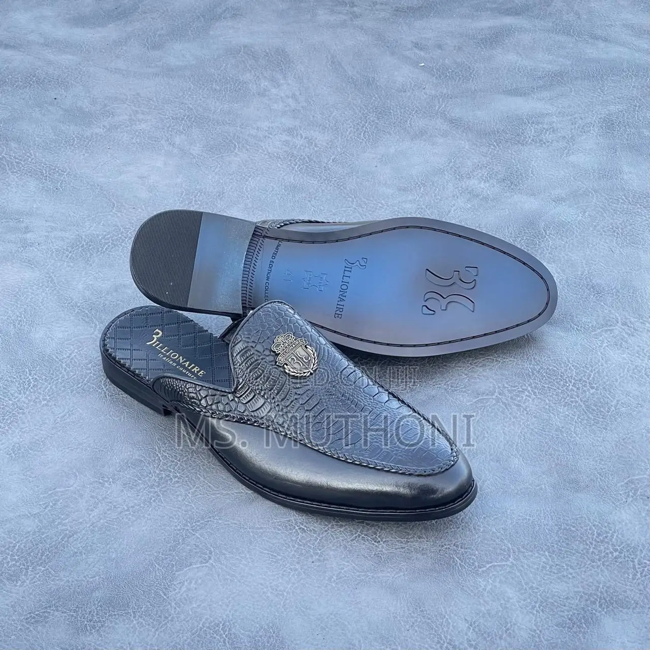 Billionaire Half Shoes/ Mules Size 40-46