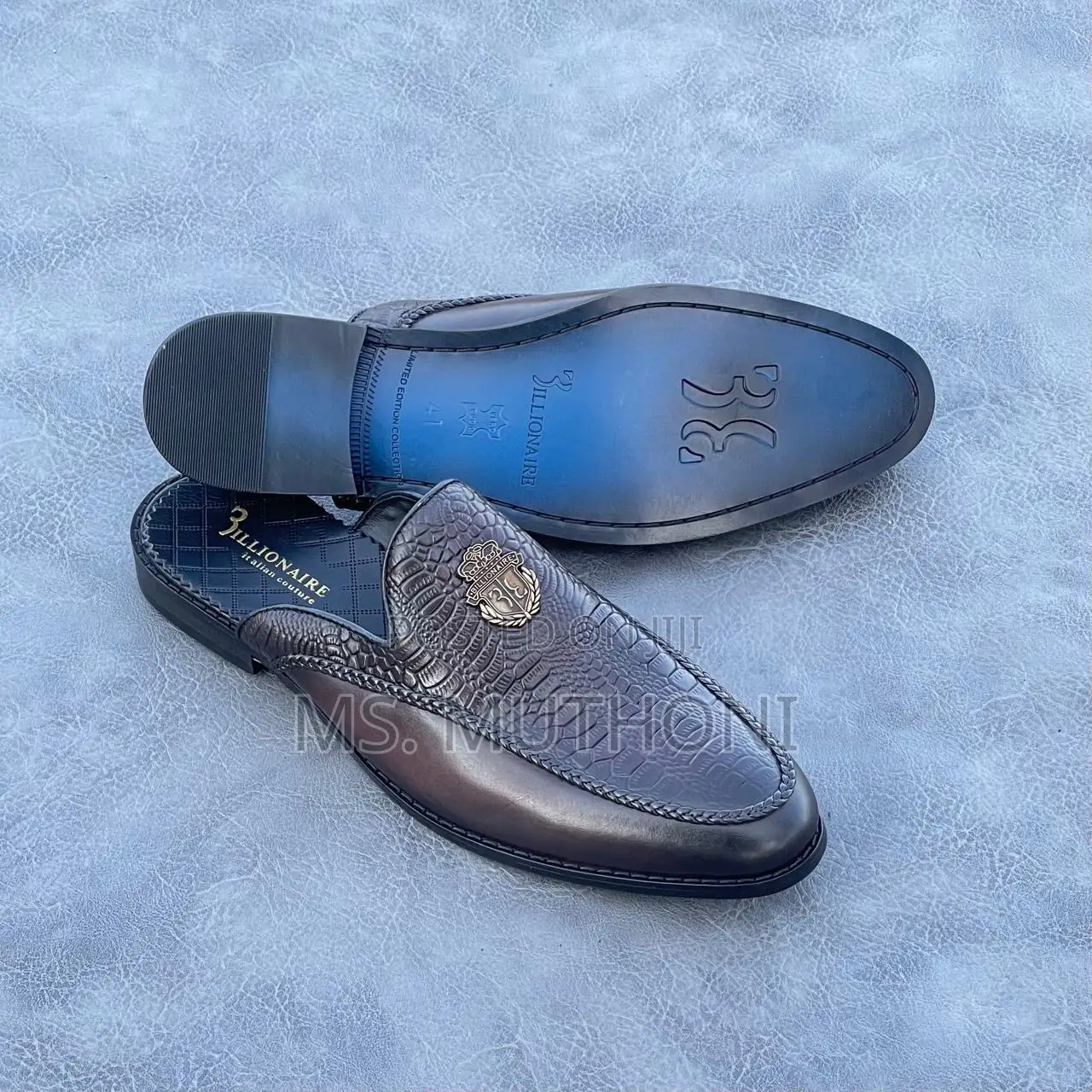 Billionaire Half Shoes/ Mules Size 40-46