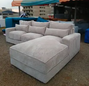 Bubble Fabric L Sofa/L Shaped Sofa