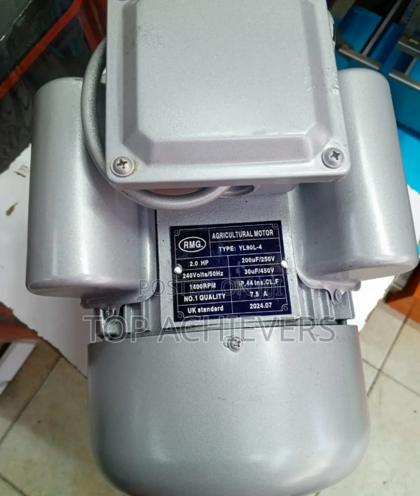 Quality 2hp Electric Motor(1400RPM)