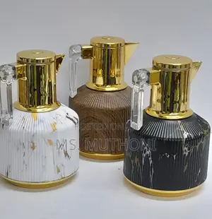 1L Marble Gold Thermos