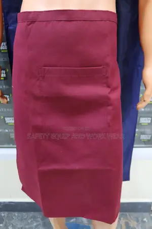 Half Apron Maroon