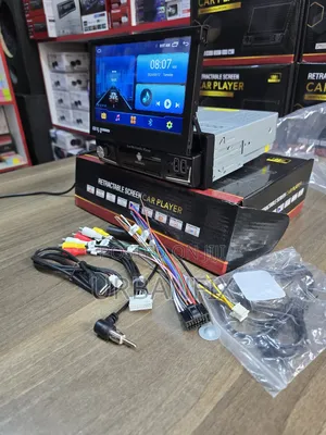 Single Din 7 Inch Retractable Android Car Radios 2gb/32gb