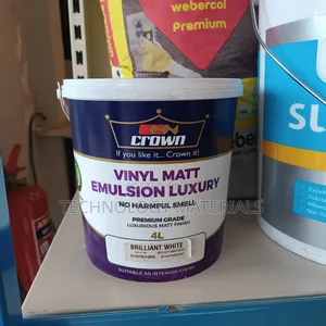 Crown Vinyl Matt Emulsion Luxury(4litres)