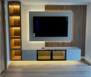 Beautiful Fluted Wall Panels TV Wall Decor at Home
